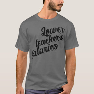 Camiseta Salários dos Professores 2