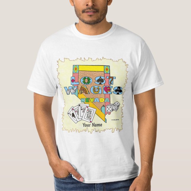 Camiseta Salários Perdidos Nevada (Frente)