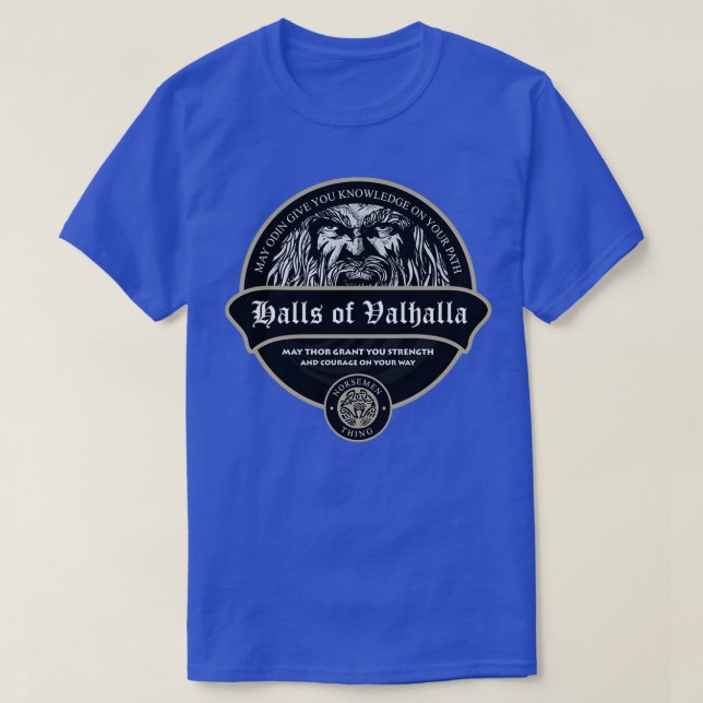 Camiseta Salas De Valhalla Wikinger Vikings (Frente do Design)
