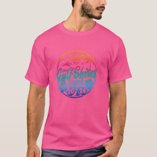 Camiseta Salas do Golfo 2024 Férias Tropicais de Praia Corr