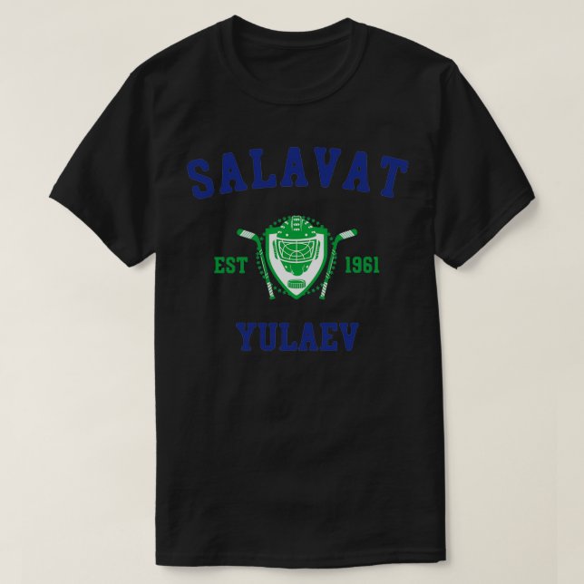 Camiseta Salavat Yulaev Ufa - Equipe de Hóquei Kontinental (Frente do Design)