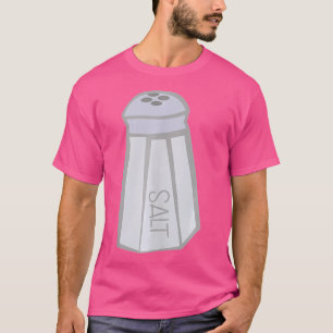 Camiseta Saleiro de Halloween Correspondente Sal ou Pimenta