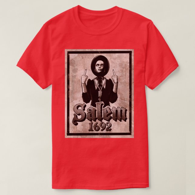 Camiseta Salem 1692 (Frente do Design)
