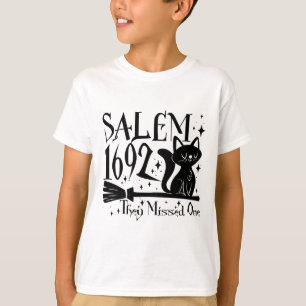 Camiseta Salem 1692 Halloween Engraçado Eles Perderam Um Ga