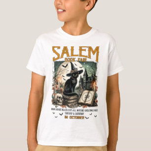 Camiseta Salem Book Fair Funny Bookish Halloween Spooky Rea