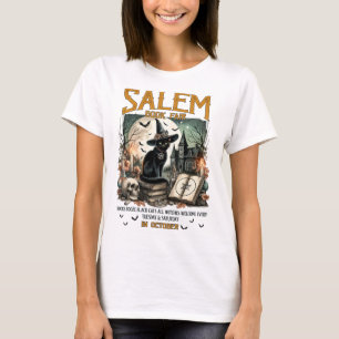 Camiseta Salem Book Fair Funny Bookish Halloween Spooky Rea