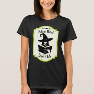 Camiseta Salem bruxaria clube de livros silhueta amante ver