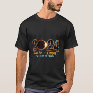 Camiseta Salem Illinois Total Eclipse Solar 2024