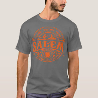 Camiseta Salem Local Witches Union Sky Acima Da Terra Est 1