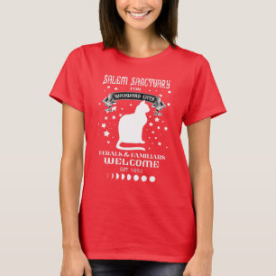 Camiseta Salem Sanctuary Salem Cats T-shirt