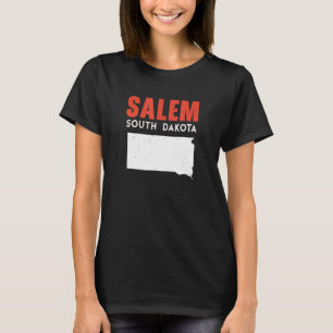 Camiseta Salem South Dakota EUA Estado América Viagem Sul