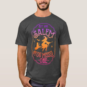 Camiseta Salem Você Perdeu Uma Viagem Feminista De Bruxas D