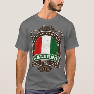 Camiseta Salerno Retro Região Italiana Design