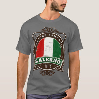 Camiseta Salerno Retro Região Italiana Design