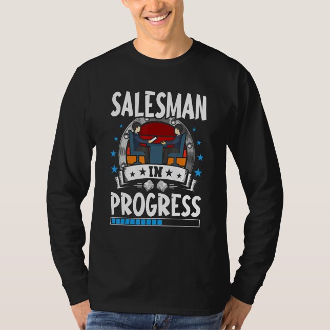 Camiseta Salesman In Progress Trainee Student (Frente)