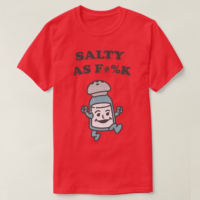 Camiseta Salgado Como Fk (Frente do Design)