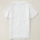 Camiseta Salgado fresco de sal da salmoura do diagrama da (Verso do Design)