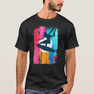 Camiseta Salgado salgado do Clube Surf de Foot Beach Sunset