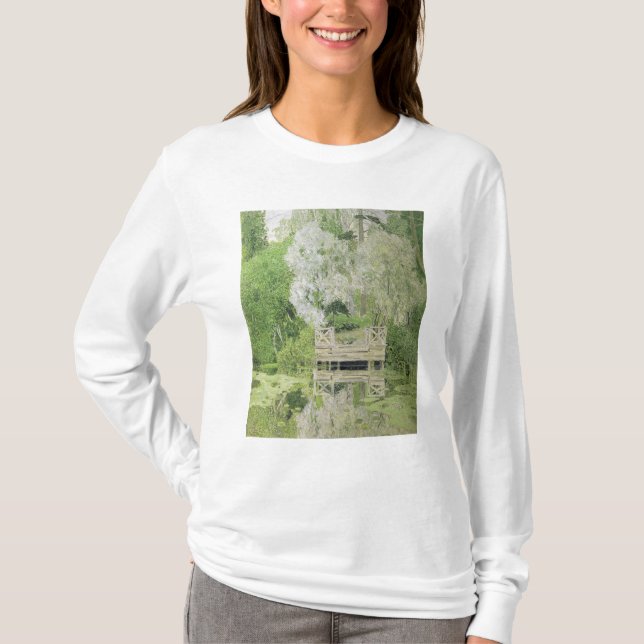 Camiseta Salgueiro branco de prata, 1904 (Frente)