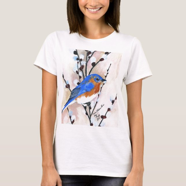 Camiseta Salgueiro do Bluebird e de bichano (Frente)