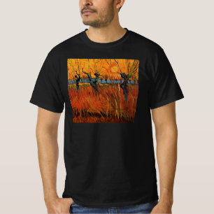 Camiseta Salgueiros ao Pôr-do-Sol por Vincent van Gogh