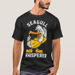 Camiseta Salgull Whisperer Chamando Squawk Gull Seagull Lov
