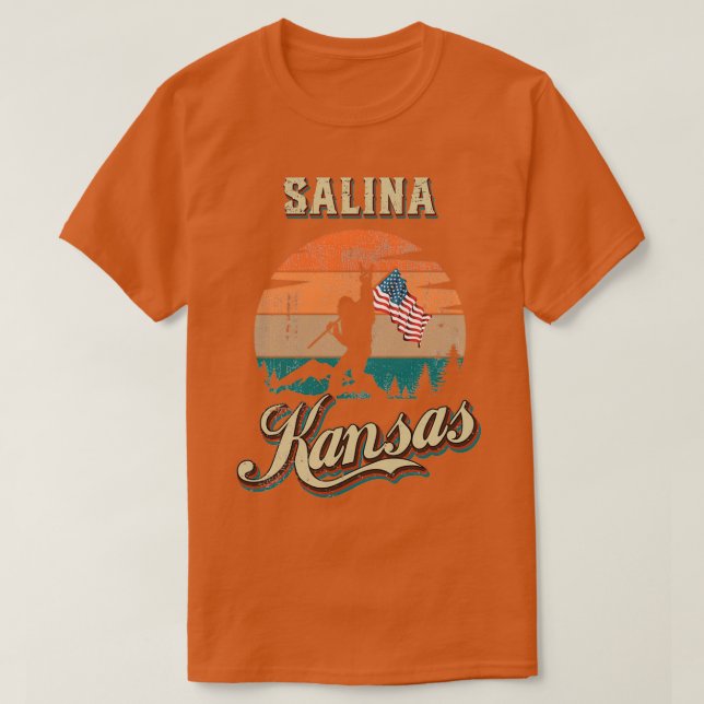 Camiseta Salina Kansas (Frente do Design)