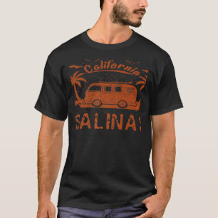 Camiseta Salinas CA California - Retro vintage surfing Beac