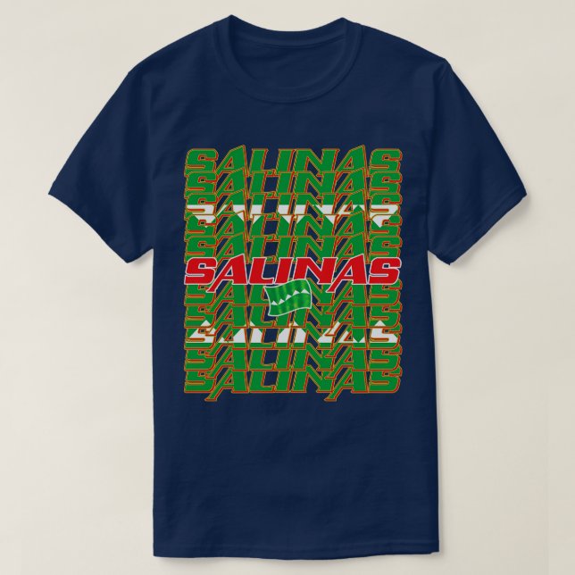 Camiseta Salinas Cascade texto 2 (Frente do Design)