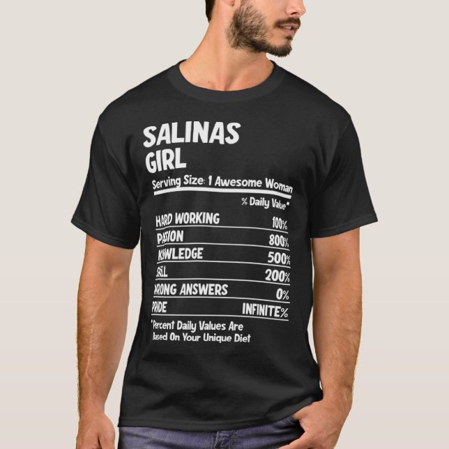 Camiseta Salinas Girl (Frente)