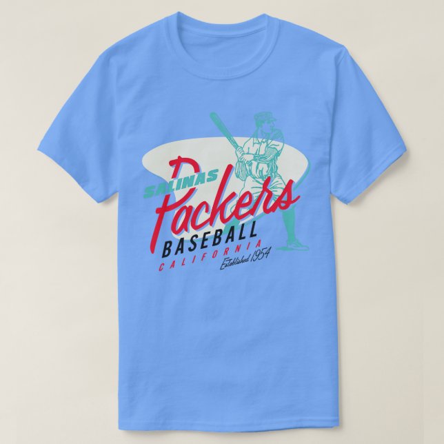 Camiseta Salinas Packers Baseball (Frente do Design)