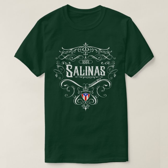 Camiseta Salinas Vintage design (Frente do Design)