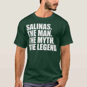 Camiseta SalinasSalinas Nome da família Salinas sobrenome S