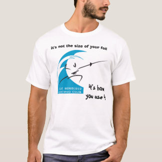 Camiseta Salle Honolulu: não é o tamanho de sua folha