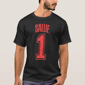 Camiseta Sallie Supporter Número 1 Maior Ventilador