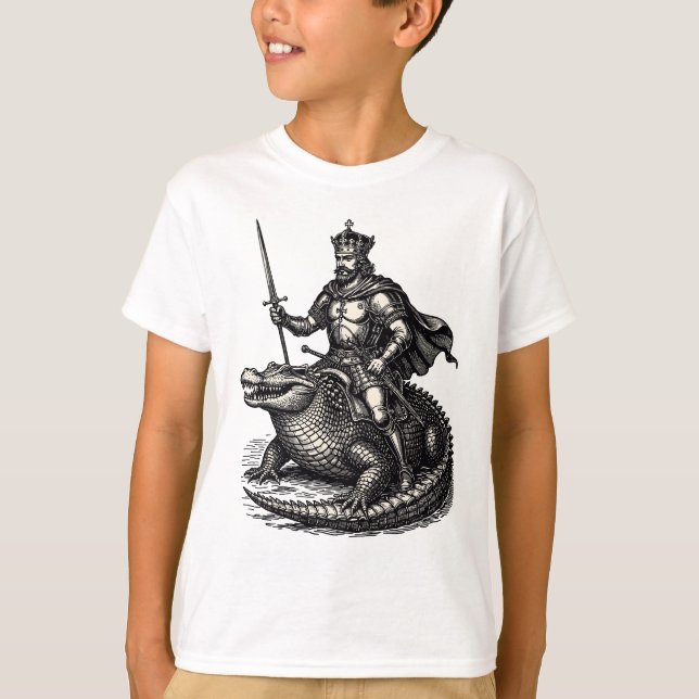 Camiseta Sallos Cavaleiro Galante do Abismo (Frente)