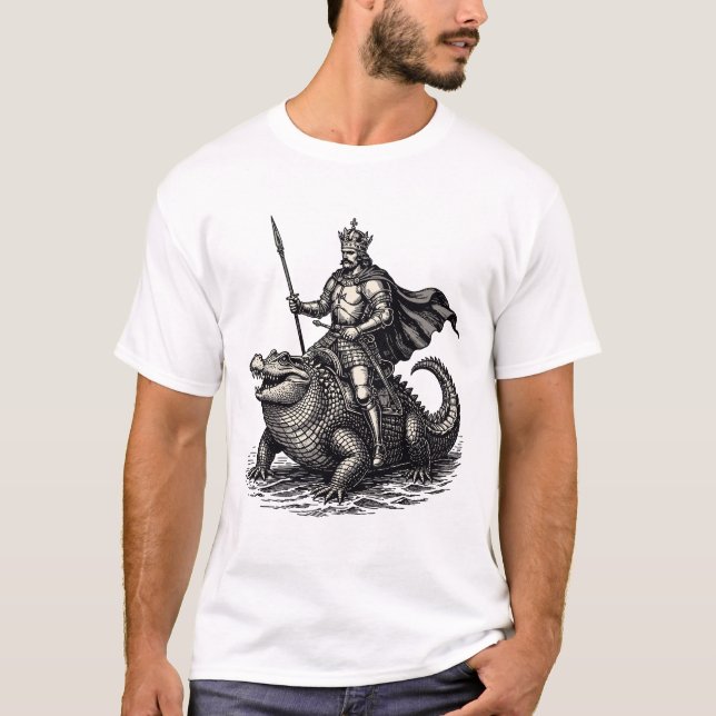 Camiseta Sallos Coroado Comandante do Charme (Frente)