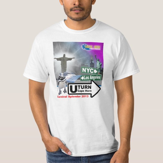 Camiseta Sally o pinguim centímetro cúbico em torno do (Frente)