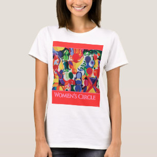 Camiseta Sally Rayn: T-shirt do círculo das mulheres