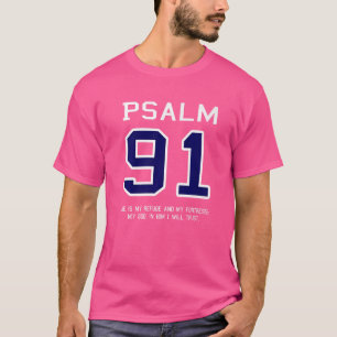 Camiseta Salm 91 Ele É Meu Refúgio E Minha Fortaleza Christ