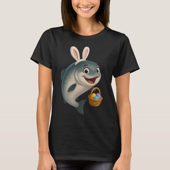 Camiseta Salmão Chinook da Páscoa (Frente)