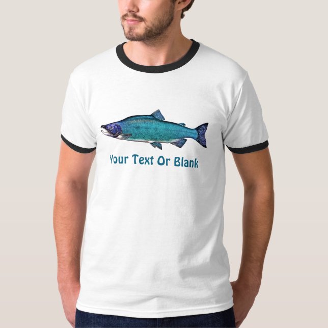 Camiseta Salmão cianoico (Frente)