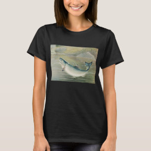 Camiseta Salmão da Califórnia por S.A. Kilbourne, Peixe Vin