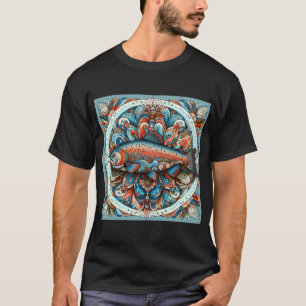 Camiseta Salmão Vermelho Fêmea