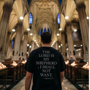 Camiseta Salmo 23   O Senhor É Meu Pastor 