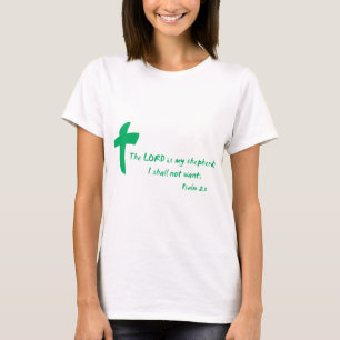 Camiseta Salmo 23: O Senhor é o meu Pastor