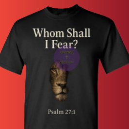 Camiseta Salmo 27:1 - Cristão