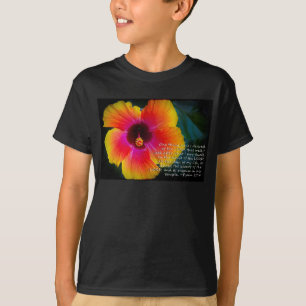 Camiseta Salmo 27:4 em preto