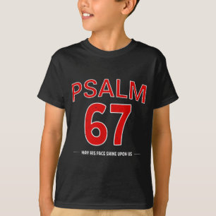 Camiseta Salmo 67 Que Seu Rosto Brilhe Sobre Nós Fé Cristã