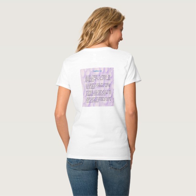 CAMISETA SALMO 91 - FEMININA - Tudo Camisetas